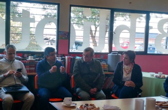 Autoridades y vecinos del Departamento Colón se reunieron para trabajar sobre la seguridad en la región