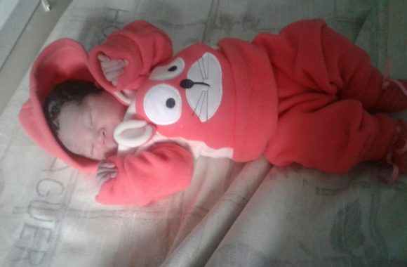 Luz Milagros Marina Barreto Fernández, la bebé que nació en la ambulancia