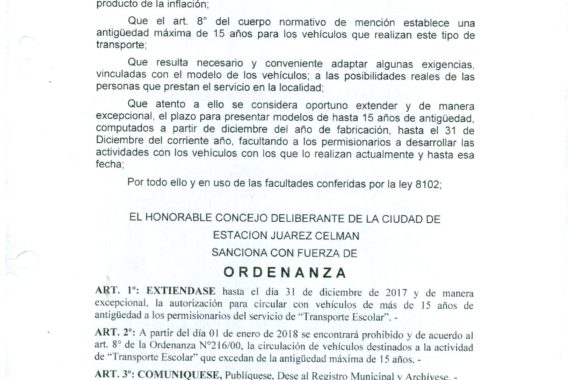Ordenanza 737
