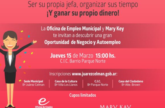 Taller de Negocio y Autoempleo para mujeres Estación Juárez Celman