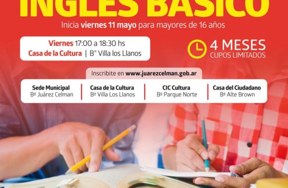 Curso de Ingles Estación Juárez Celman