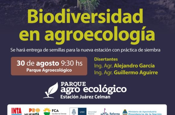 Taller de biodiversidad en agroecología - Estación Juárez Celman - Gestión Myrian Prunotto