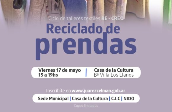 reciclado de prendas taller