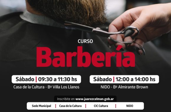 curso de barbería estacion juarez celman getion myrian prunotto