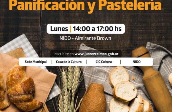 asistencia en panificacion y pasteleria estacion juarez celman gestion myrian prunotto
