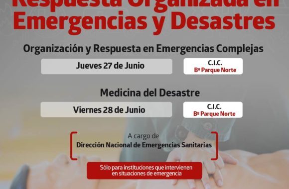Jornada de Respuesta Organizada en Emergencias y Desastres EJC