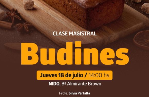 clase magistral de budines estacion juarez celman gestion myrian prunotto