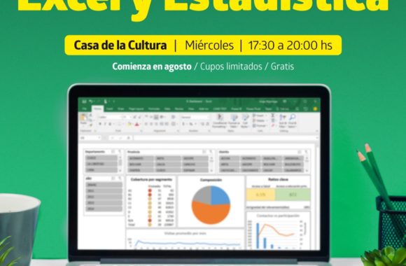 curso de exel y estadistica estacion juarez celman gestion myrian prunotto