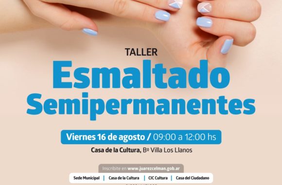 taller de esmaltado semipermanente estacion juarez celman gestion myrian prunotto