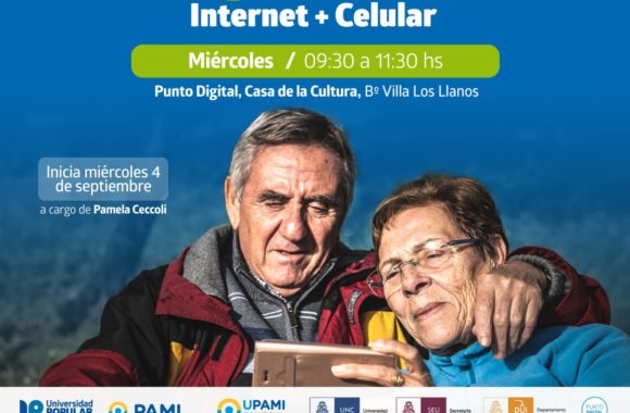 taller tecnologias cotodianas internet y celular para adultos mayores estacion juarez celman hgestion myrian prunotto