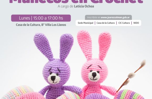 curso de amigurumis muñecos en crochet estacion juarez celman gestion myrian prunotto
