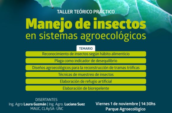 nuevo curso del parque agroecológico estacion juarez celman gestion myrian prunotto