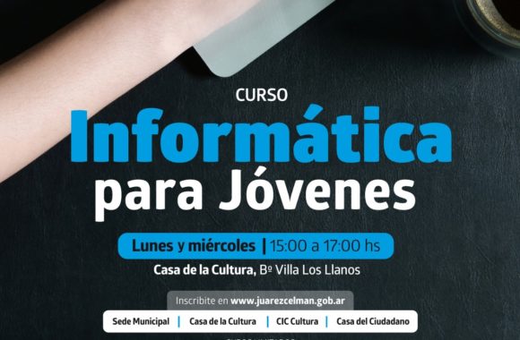 curso de informatica para jovenes estacion juarez celman gestion myrian prunotto