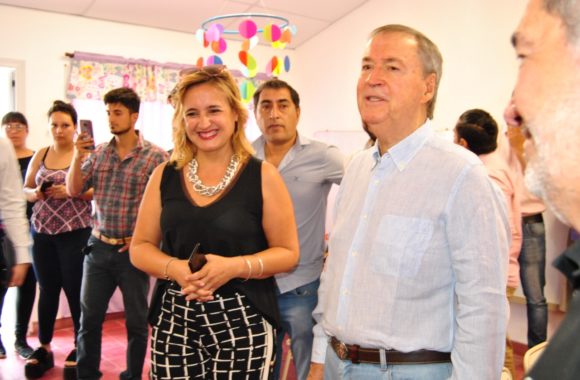 Myrian Prunotto y Juan Schiaretti inauguran nuevas salas de 3 años en Estación Juarez Celman