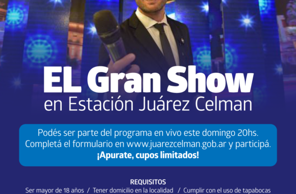 EL-Gran-Show-en Estación Juárez Celman Gestión Myrian Prunotto