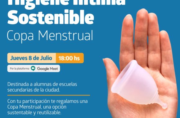 Charla Gratuita Copa Menstrual Higiene Íntima SostenibleGestión Myrian Prunotto Estación Juárez Celman